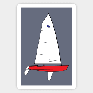 OK Dinghy Sailboat Sticker